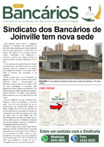 Ed.01: Sindicato dos Bancários de Joinville tem nova sede