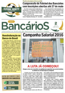 Ed.02: Campanha Salarial 2016: A luta já começou