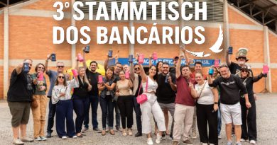 3° Stammtisch dos Bancários agita evento Stammtisch da AABB