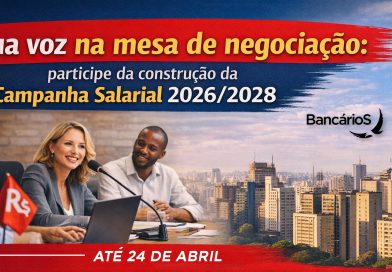 Sua voz na mesa de negociação: participe da construção da Campanha Salarial 2026/2028