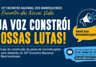 Banrisulenses têm até 24 de junho para enviar propostas ao 33º Encontro Nacional