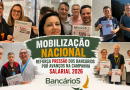 Mobilização nacional reforça pressão dos bancários por avanços na Campanha Salarial 2026