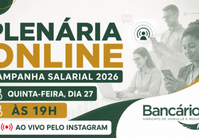 Campanha Salarial dos Bancários 2026 – plenária nesta quinta 27